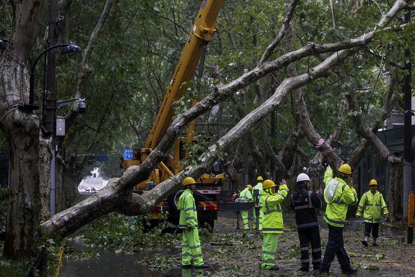 Two Dead As Typhoon Bebinca Hits East China Before Downgrading To Tropical Storm