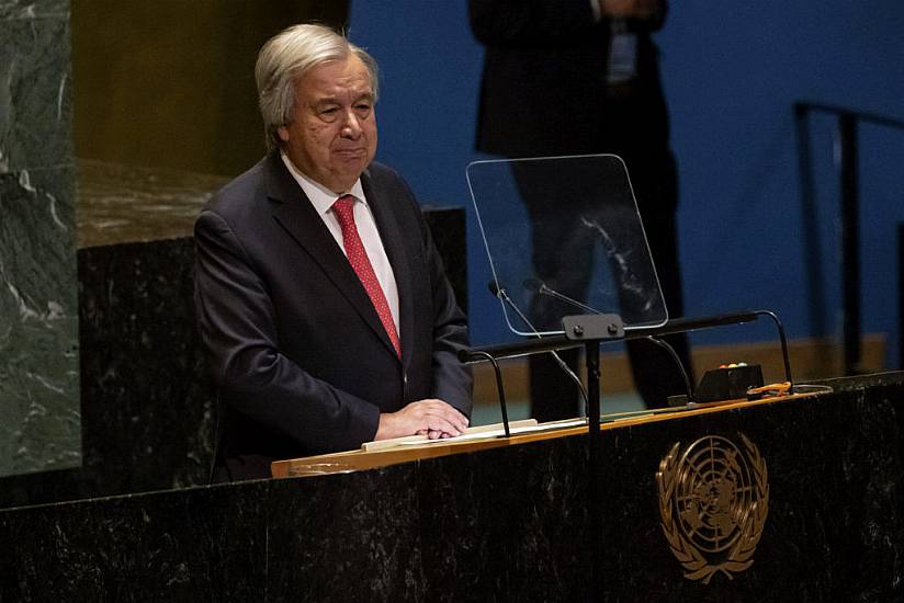 Un Chief Calls On Nations To Approve Plan To Tackle Global Challenges