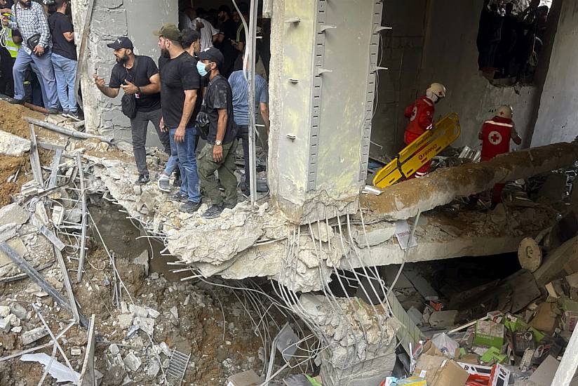 At Least 14 Killed And 60 Wounded In Israeli Strike On Beirut