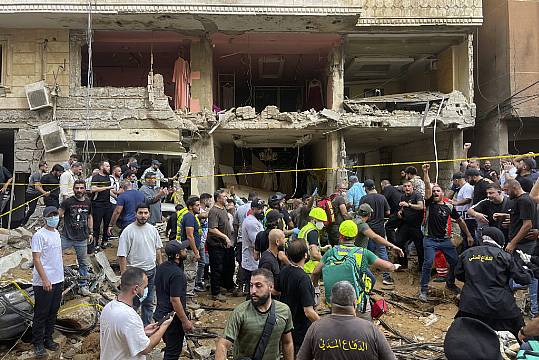 Israel’s Military Says Its Strike On Beirut Killed Senior Hezbollah Official