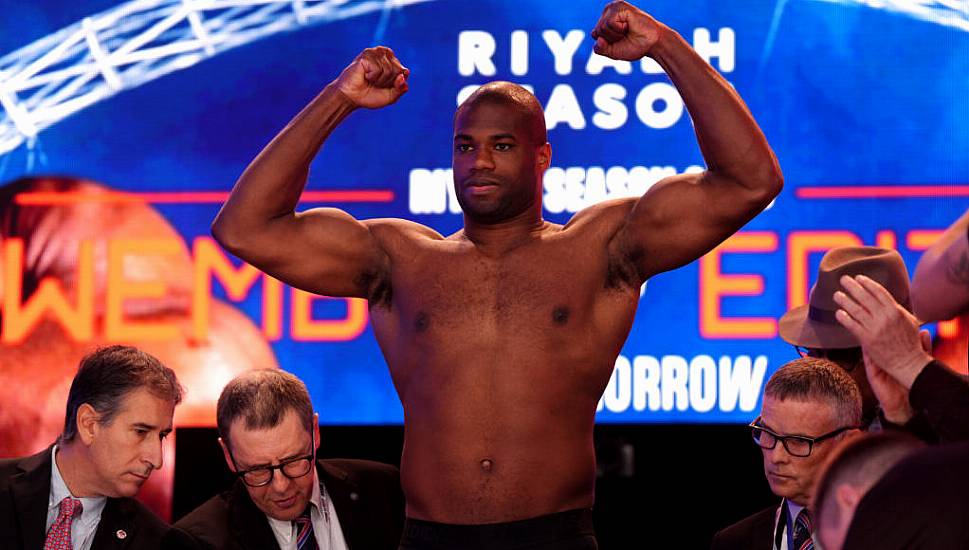 Daniel Dubois Weighs In At Career-High 17St 10Lbs Ahead Of Anthony Joshua Fight