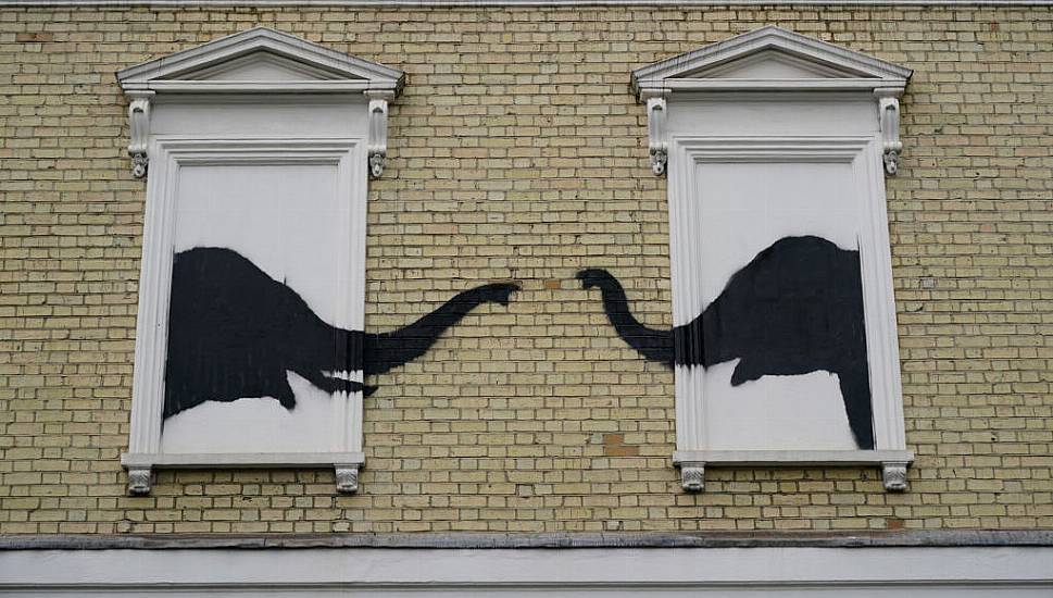 Banksy Elephant Artwork Restored And Protected After Being Vandalised