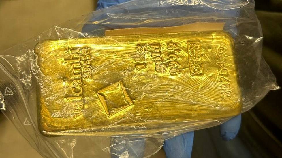 Man Arrested After Gardaí Seize Gold Bullion Worth €1.4M