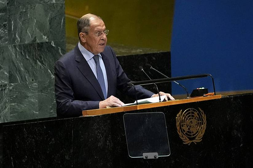 Russian Foreign Minister Issues Nuclear Power Warning In Un Speech