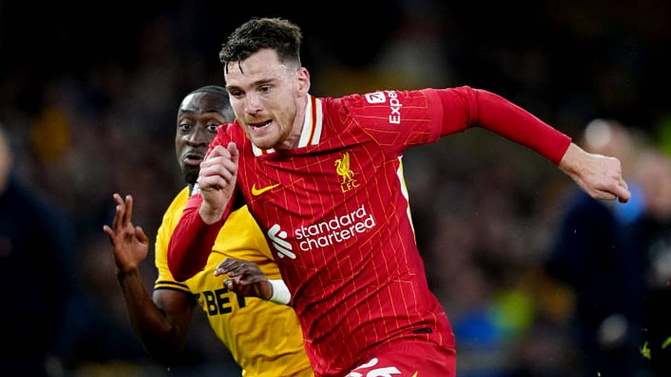 Arne Slot Expects Liverpool’s Andrew Robertson To Be Back In Training On Monday