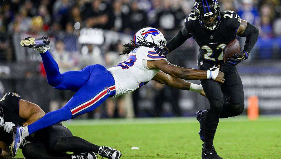 Derrick Henry Powers Baltimore Ravens Past The Buffalo Bills