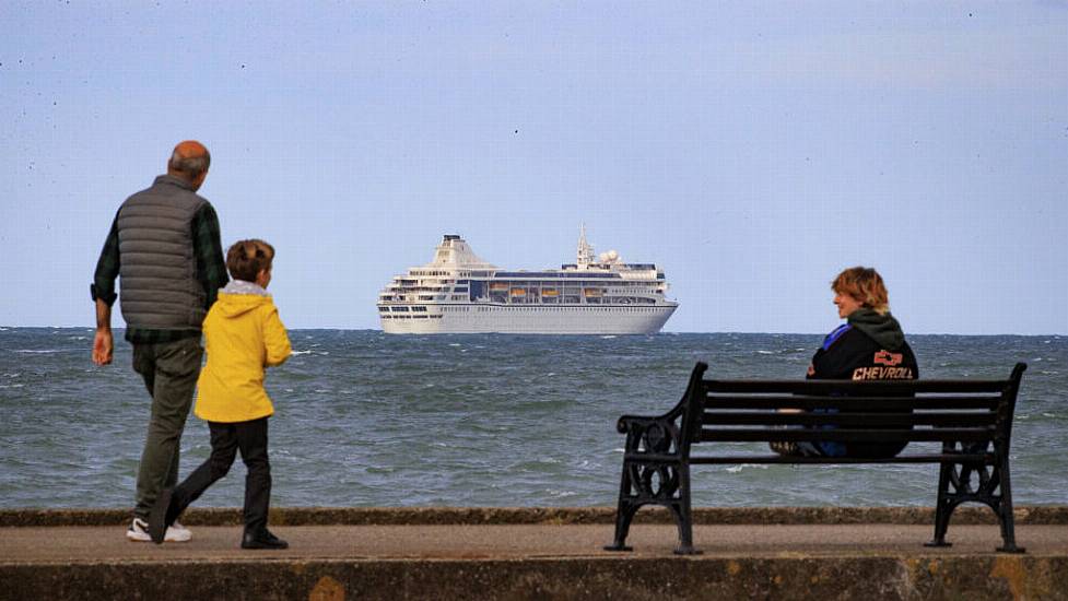 Cruise Ship Departs After Four Months Stranded In Belfast