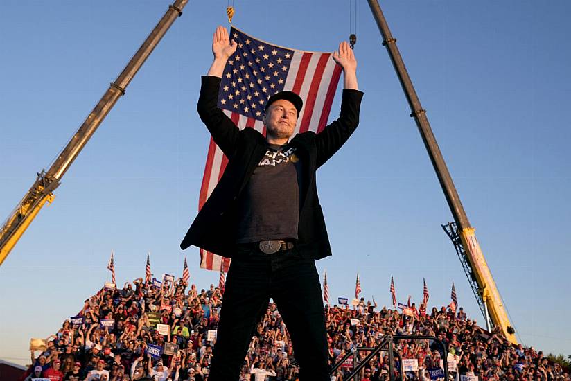 Elon Musk Makes First Appearance At Trump Rally With Dire Words