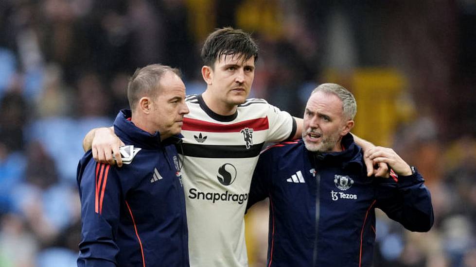 Man United Defender Harry Maguire Sidelined For ‘A Few Weeks’ Through Injury