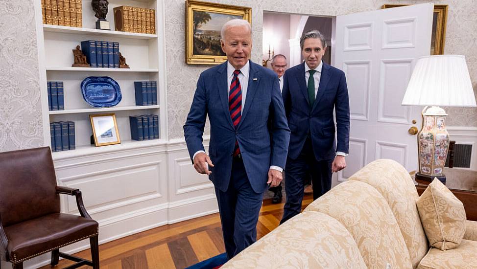 Biden Hosts Taoiseach At White House For Almost An Hour