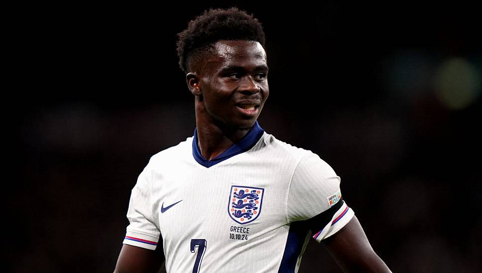 Bukayo Saka Ruled Out Of England’s Match Against Finland