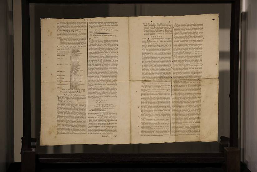 Rare Copy Of Us Constitution Sells For £7 Million At Auction