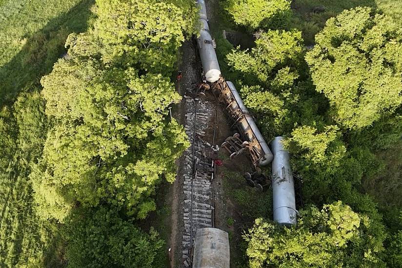 Train Kills Two Wild Elephants In Sri Lanka As Fuel Tankers Derail