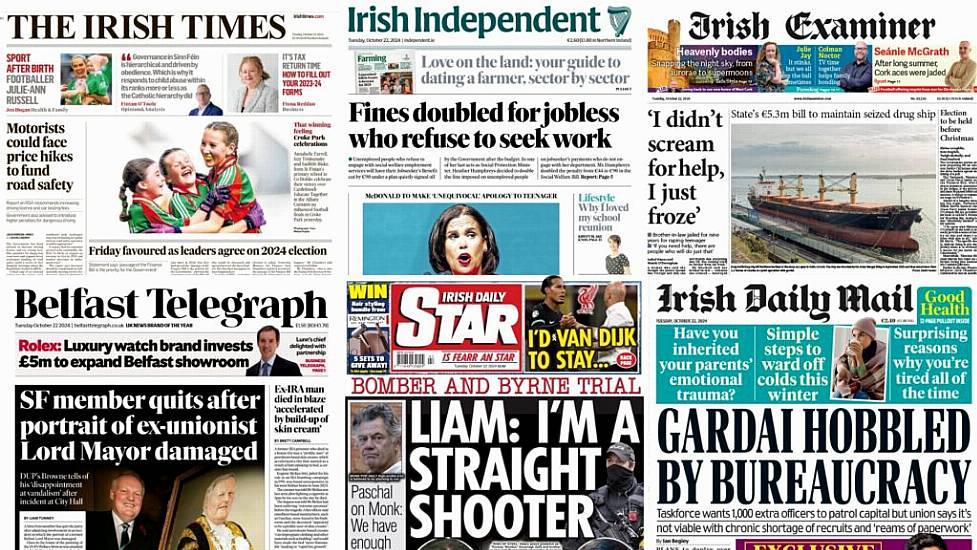 What The Papers Say: Tuesday's Front Pages