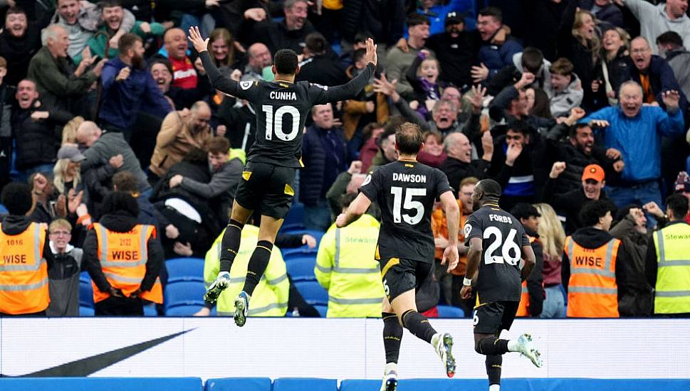 Matheus Cunha Rescues Rare Point For Wolves As Brighton Are Held At Home