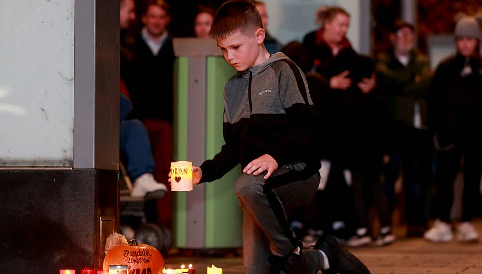 Vigil Held In Dundalk For Missing Schoolboy Kyran Durnin