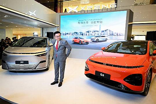 Chinese Car Brand Xpeng To Enter Irish Market Next Year