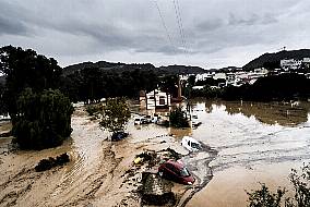 Floods In Spain Sweep Away Cars, Disrupt Trains And Leave Several People Missing