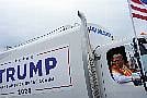 Trump Boards Garbage Truck To Highlight Biden Remark