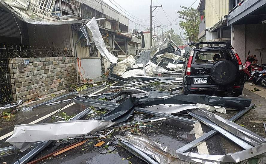 Taiwan Closes Schools And Offices As Typhoon Approaches