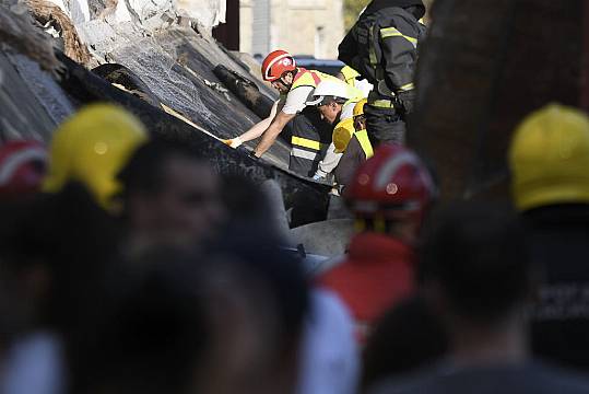 At Least 11 Killed In Roof Collapse At Serbian Railway Station