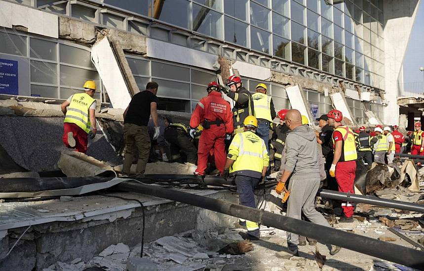 Search For Survivors Halted After Serbia Canopy Collapse Which Killed 14