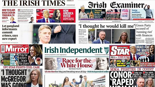 What The Papers Say: Wednesday's Front Pages