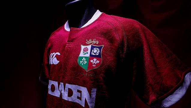 Canterbury Unveils New British And Irish Lions Jersey