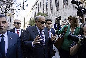 Combative Giuliani Appears In Court After Missing Deadline To Surrender Assets