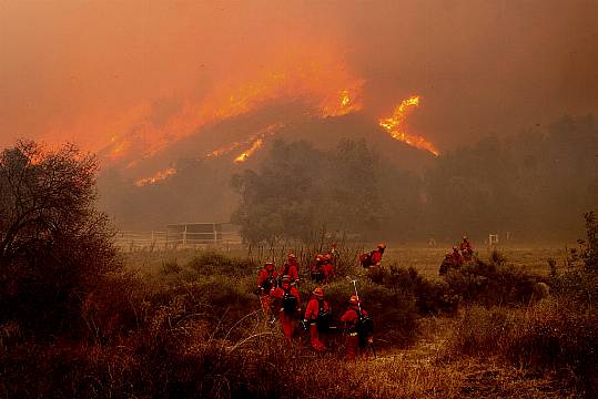 More Than 100 Structures Destroyed In Southern California Wildfire