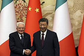 Italian President And Chinese Leader Sign Culture And Trade Deals