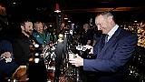 Martin Pours Pints And Harris Meets Rugby Fans As Leaders Canvass All Blacks Match