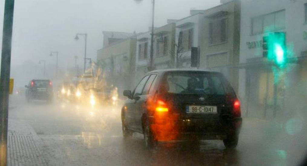 Status Yellow Rainfall Warning Issued For Eight Counties