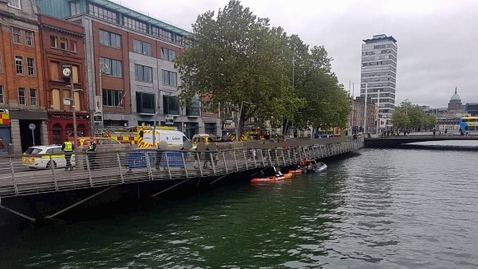 Man Rescued From River Liffey Overnight