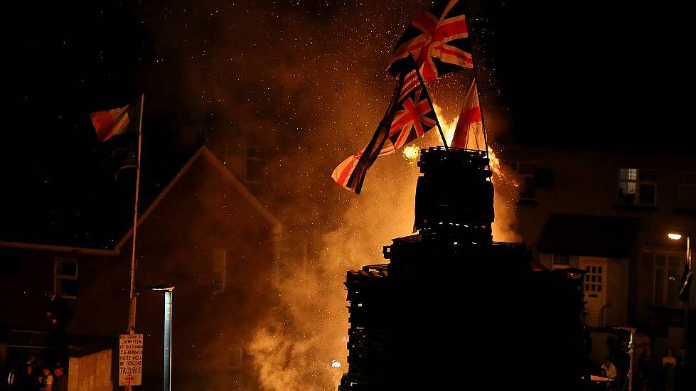 Controversial Nationalist Bonfires Lit In Derry