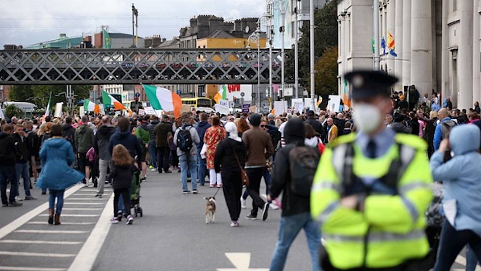 Three Men Charged After Being Arrested At Anti-Lockdown Protest