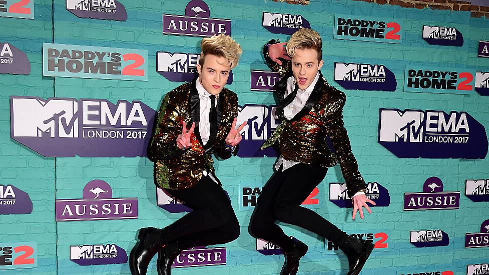 Jedward V Jim Corr In Twitter Spat Over Anti-Mask Protests