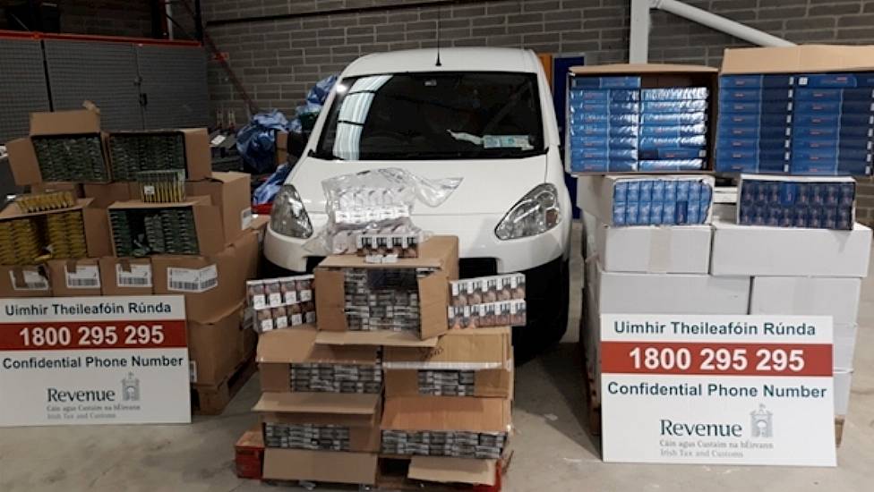 €220,000 Worth Of Illicit Cigarettes Seized By Revenue In Dublin Searches