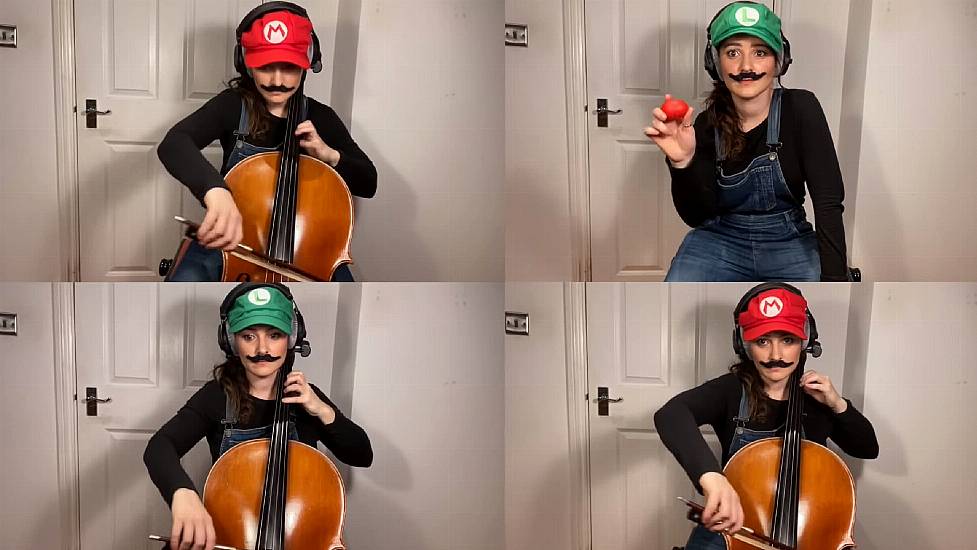 Cellist Performs Super Mario Bros Music In Four-Part Youtube Video