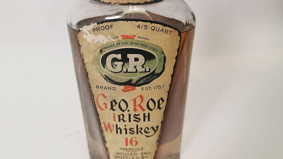 Rare Irish Whiskey Expected To Fetch €12,000 In Online Auction