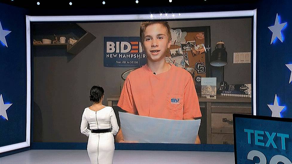 Boy With Stutter Steals Show In Emotional Speech Praising Joe Biden