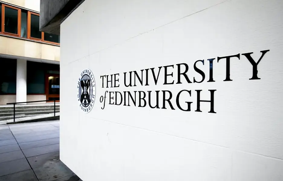 University of Edinburgh co-authored a paper on the find (Jane Barlow/PA)