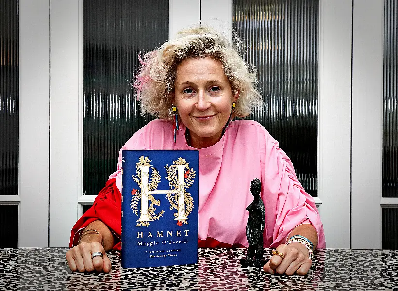 Maggie O’Farrell beat off competition from the likes of Bernardine Evaristo and Hilary Mantel. Photo: Sam Holden Agency