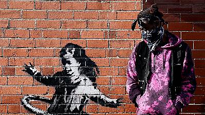 Banksy Confirms New Hula Hoop Mural Is His Work