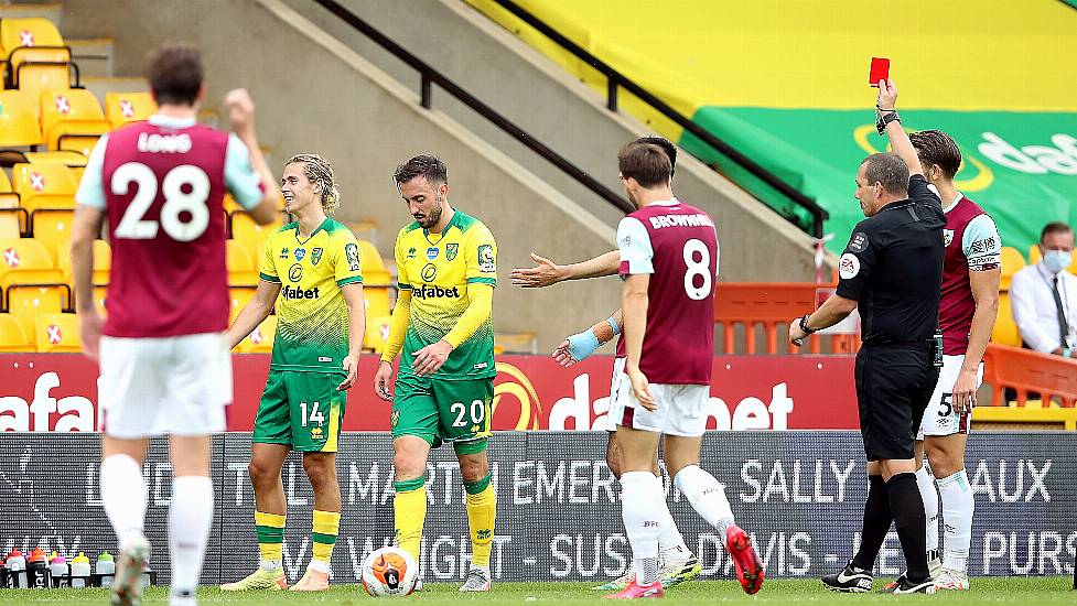 Burnley Cruise Past Nine-Man Norwich To Keep European Hopes Alive