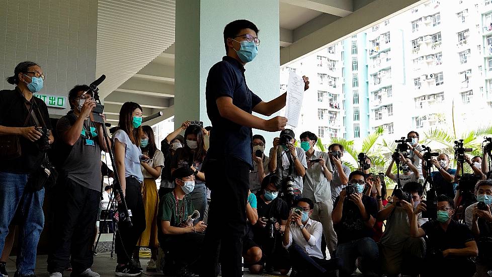 Hong Kong Activist Joshua Wong To Fight For Seat In Legislature