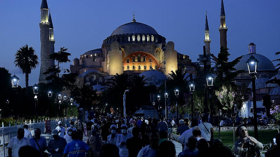 Istanbul’s Hagia Sophia Opens As A Mosque For Muslim Prayers