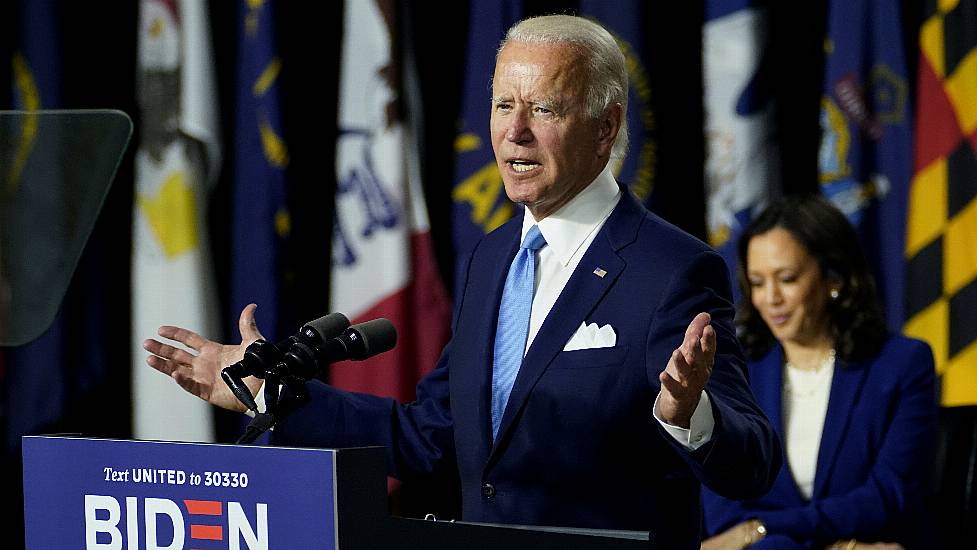 Joe Biden And Kamala Harris Take Aim At Donald Trump In Debut Appearance