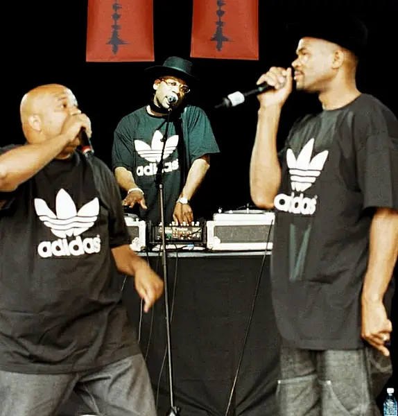 Run DMC at the Respect anti-racist festival at Finsbury Park (Helen Valentine/PA)