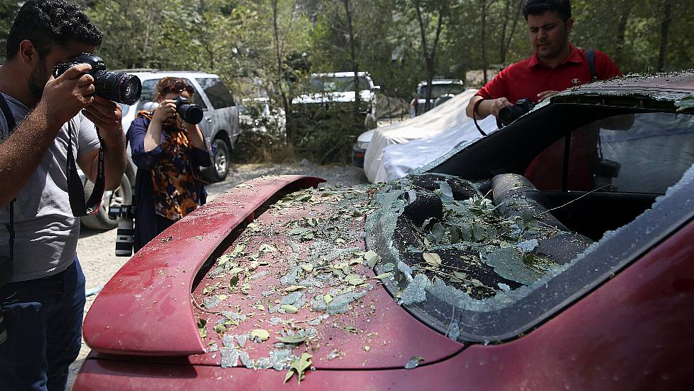 Mortar Shells Strike Kabul As Afghans Mark Independence Day